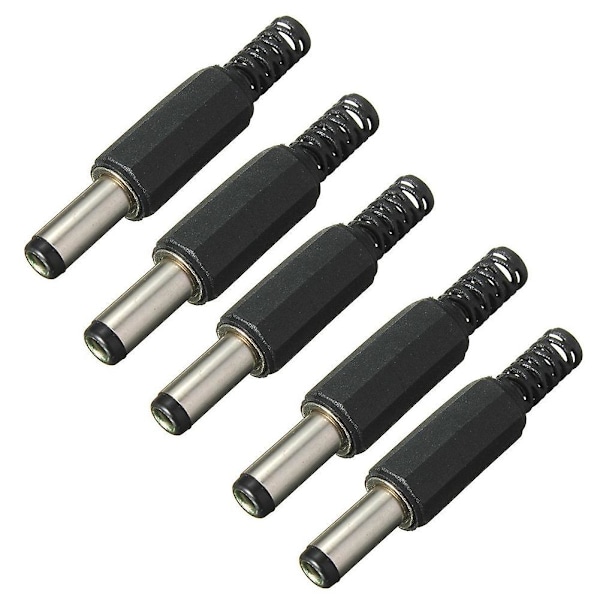 XJ-5st 5.5mm X 2.5mm Hane Jack DC Strömadapter Kontakt