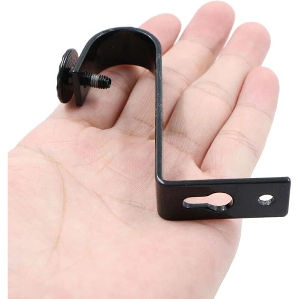 Takfästen för Gardinstänger, Gardinstångshållare, Gardinstångsfästen, Väggfästen för Gardinstänger, 22 mm Innerdiameter