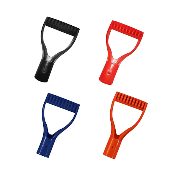 Spade Handle Y Handle Replacement Handle for Shovel for Garden Tools Black 9.5cmx18cm