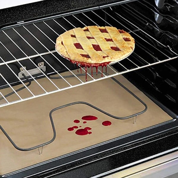 3-pakning 30*40 cm non-stick ark for varmepresse, non-stick ovnsfolie, varmebestandig håndverksmatte overføringsark