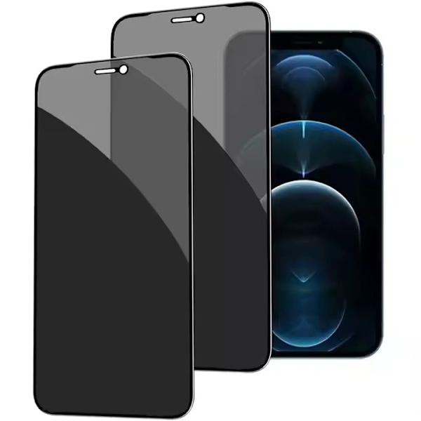 2-Pack iPhone 17th Screen Protector Privacy in Premium Tempered Glass