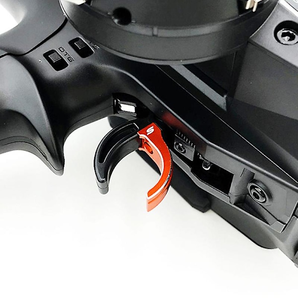XJ-Kaasuvastevivun jarruvarsi Futaba 7px 4px 4pxr Rc-auto lähettimelle B Radio Rc-auto, punainen