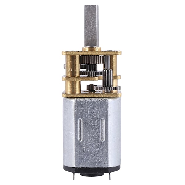 XJ-Dc 6v 10rpm -nopeuden Alennus Moottori Mini Moottori 2 Liittimellä Rc Auto Robotti Malli Tee-Se-Itse Moottorille
