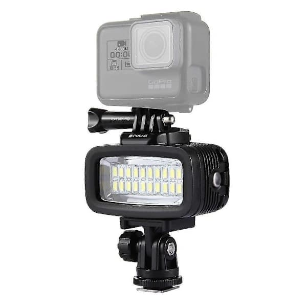 20 LED 40m Vedenpitävä IPX8 Studio Valo GoPro 2025:lle