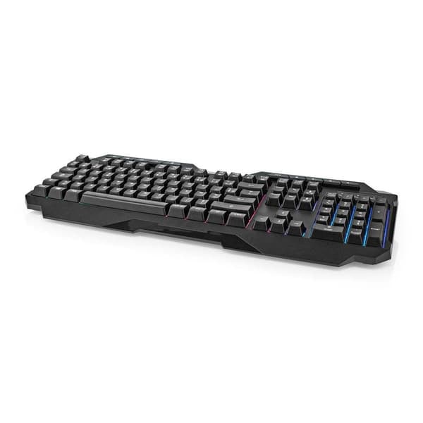 XJ-Langallinen pelinäppäimistö | USB Type-A | Kalvonäppäimet | LED | AZERTY | FR-asettelu | USB-virta | Virtajohdon pituus: 1,30 m | Multimedia