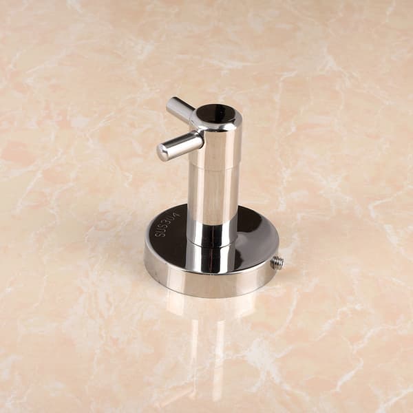 Ruostumattomat koukut kylpyhuoneen koukut keittiökoukut - 6*6cm, 2kpl