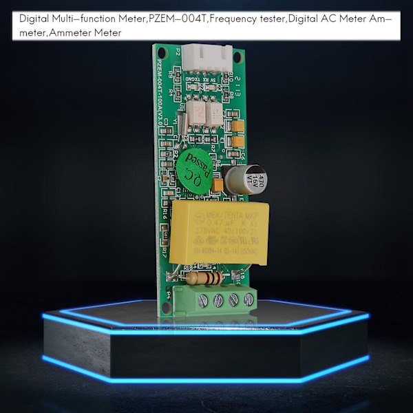 XJ-Uppgraderad Version Pzem-004t Digital AC Mätare Amperemeter Ttl Ström Effektfaktor Frekvenstestare Modul