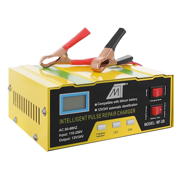 XJ-Batterioplader - 12V/24V