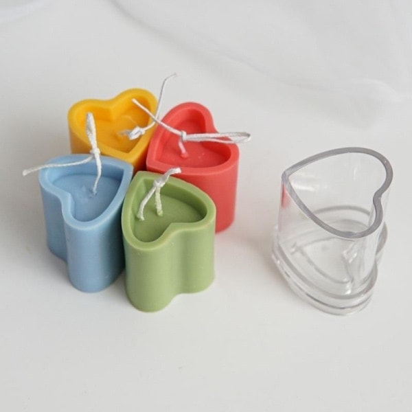 XJ-Lysforme lys stearinlys DIY støbeforme i silikoneform YT-001