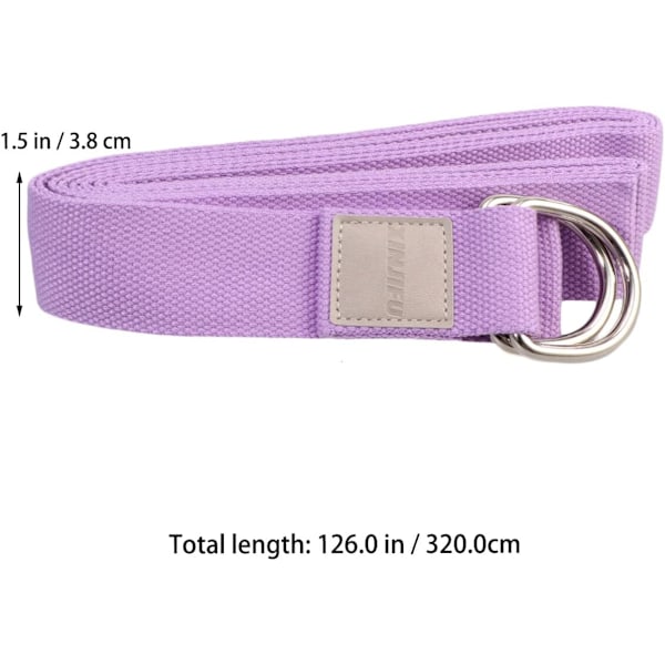 XJ-1 st träningsmotståndsband remsa yoga stretch hjälpband stretch rem drag träning fitness remmar elastisk träning halkfri långt rep