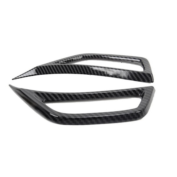 XJ-Body Plate Trim Bil Luftuttak Patch Bil Eksteriør Hjul Øyenbryn Dekorasjonsdeksel For 18+ Wrangler/ Jt C