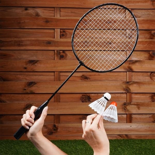 XJ-Badmintonset för två med lätt och flexibelt racket