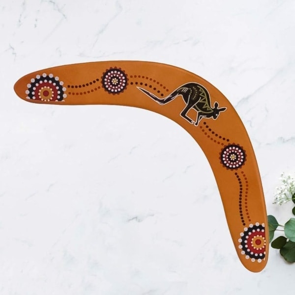 Galaxy Boomerang Trä Boomerang Sport Boomerang för Boomerang-utövare Nybörjare Boomerang-kastare
