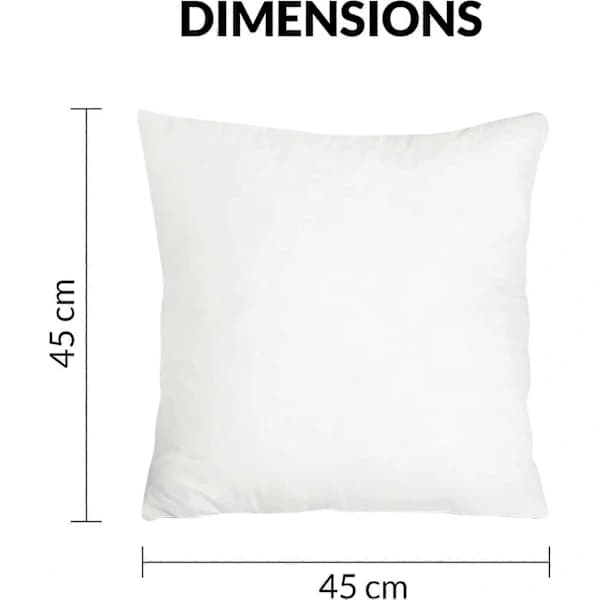 2-pack Extra Djupa Kuddar 46x46 cm Kudde Insats Fyllning Scatter
