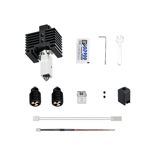 XJ-P1p Uppgraderingar För Bambu Lab P1p Hotend Heatbreak Lab X1 Hotend Munstycke P1p Termistor Cht Munstycke För
