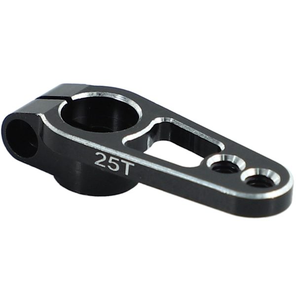 XJ-5 stk. Aluminiumlegering 25t 31mm Styrearm Horn For Rc Bil Crawler Deler, svart