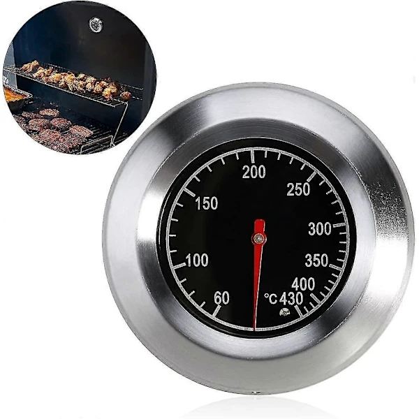 Analog grilltermometer för alla grillar och rökare