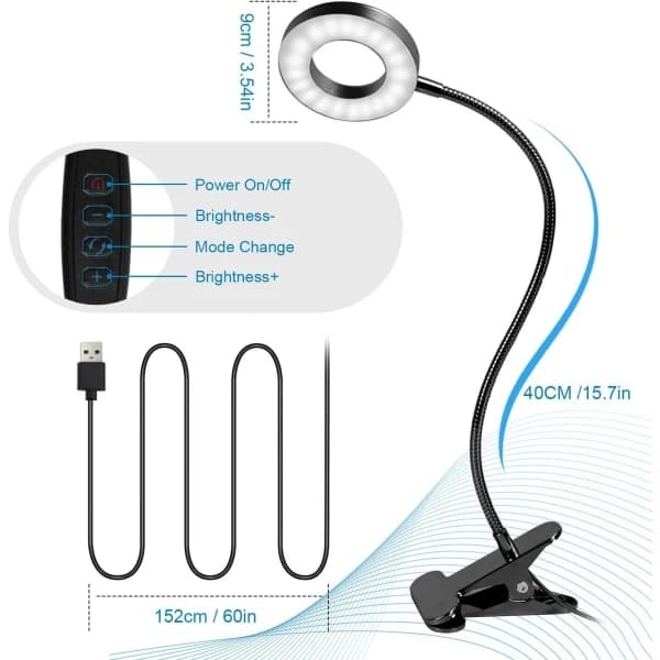 Perfekt<p>ENERGIBESPARENDE & ØYEVENNLIG: Med USB-strøm bruker LED-lamper en