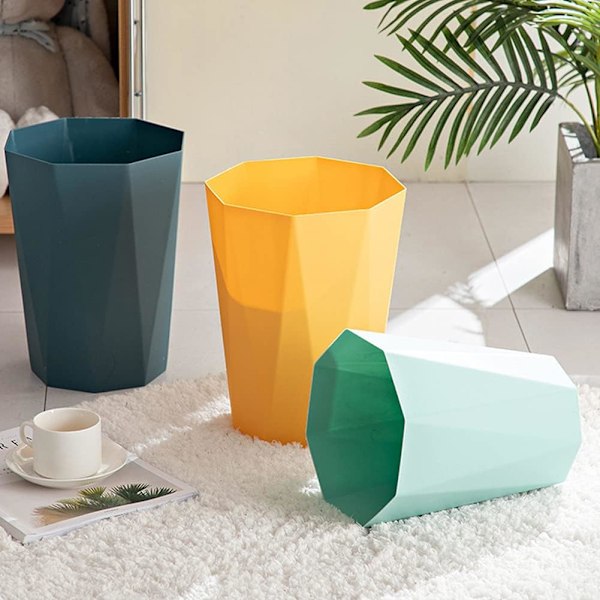 XJ-Sopkorg, papperskorg, plastdiamant