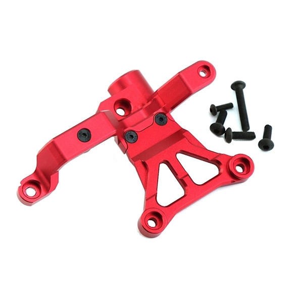 XJ-For Traxxas1/5 X Metall Front Styringsbeskyttelse Brakett, Leketøy Biltilbehør, rød