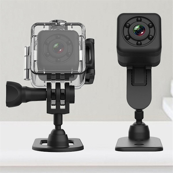 XJ-Mini Kamera Med Vattentätt Skal HD Smart Mörkerseende Inomhuskamera Säkerhet Fjärrvisningskamera