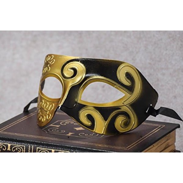 XJ-Romersk Gresk Maske for Menn - Venetianske Masker - Karnevalsmaske - Halloween Kostyme