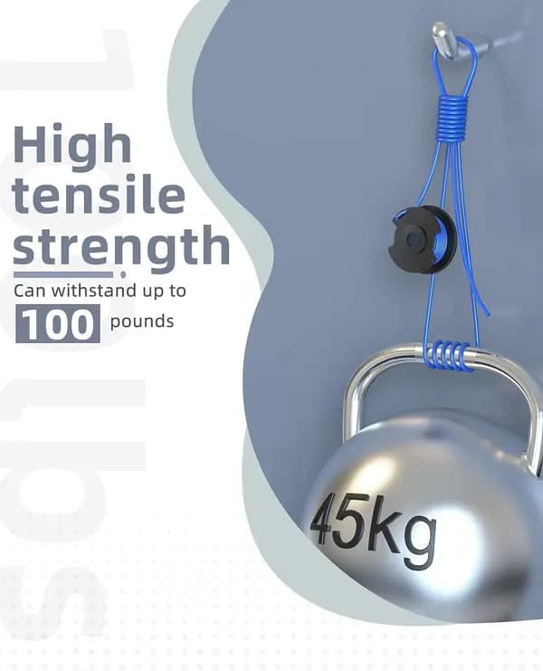 Trimmerspole-sett for Ryobi gresstrimmere, erstatningssnor i nylon og glassfiber med 3 deksler, blå svart grå 8 spools + 2