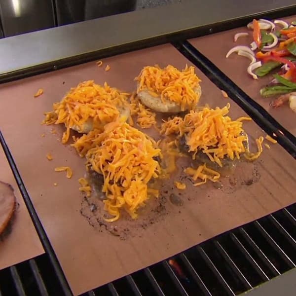 XJ Reusable Grill Mats | 2-Pack Non-Stick Grill and Baking Mats