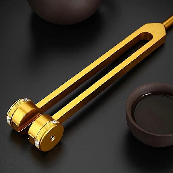 128 Hz Tuning Fork with Beautiful Appearance, Adjustable Medical Tuning Fork