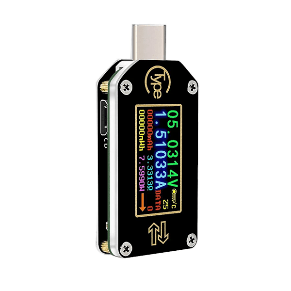 XJ-Tc66c Type-c Pd Trigger Usb Voltmeter Amperemeter Spänning 2-vägs Strömmätare Multimeter Med Bluetooth