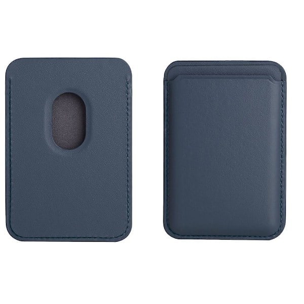 1 stk Magnetisk Lommeboketui for Apple MagSafe, Elastisk Stoff Mobiltelefon Kortholder for Baksiden av Telefonen som Lommebok Festes På...