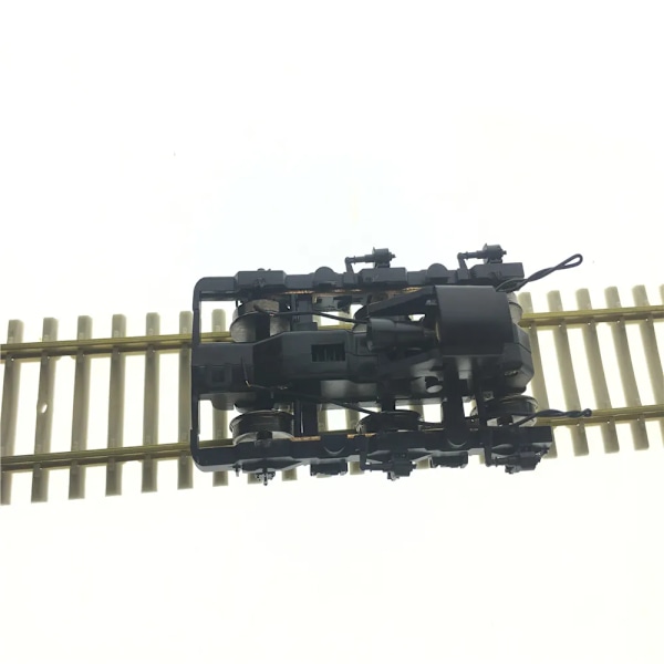 2 stk. HO Tog Model Tilbehør Skala 1:87 Elektrisk Tog Tilbehør Chassis Bogier Model Byggesæt