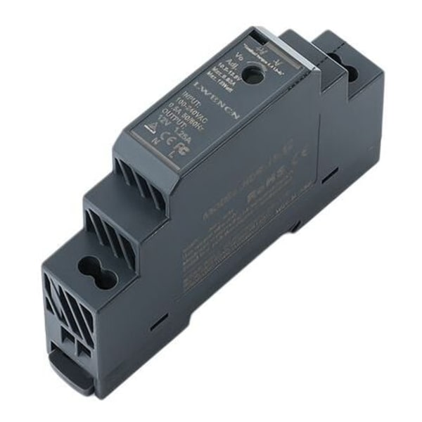 HDR-skenmonterat nätaggregat，Ultratunt DIN-skenmonterat nätaggregat/1SU HDR-15-12，12 V 1.25 A 15 W