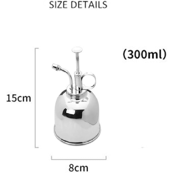XJ-Messing Sølv Spray Lianshi kan Plante Spay Flaske Innendørs Blomsterspray Mister 300ml/10.56 oz 1 stk/Lot