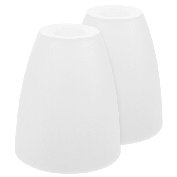 2 st Små Lampskärmar 30mm Öppning Bordslampskärm Skrivbordslampa Lampskärmstillbehör