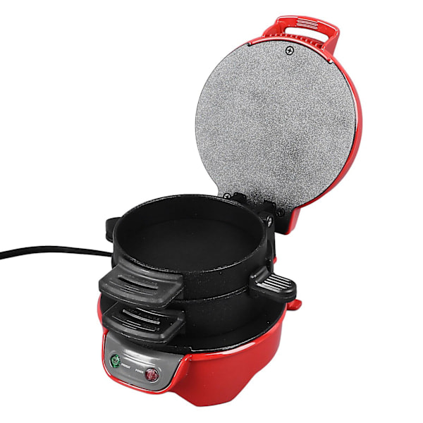 Frukostsmörgåsmaskin 600W Non-Stick Lätt att Rengöra med Äggkokare EU-kontakt 220V