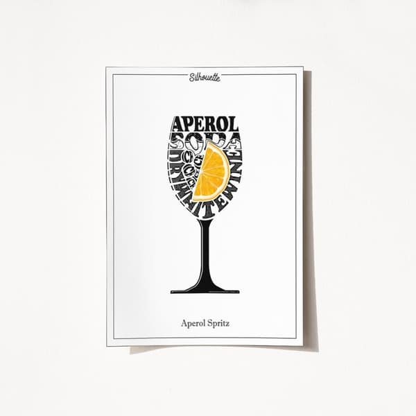 XJ-Plakat A4 Aperol Spritz - 2052