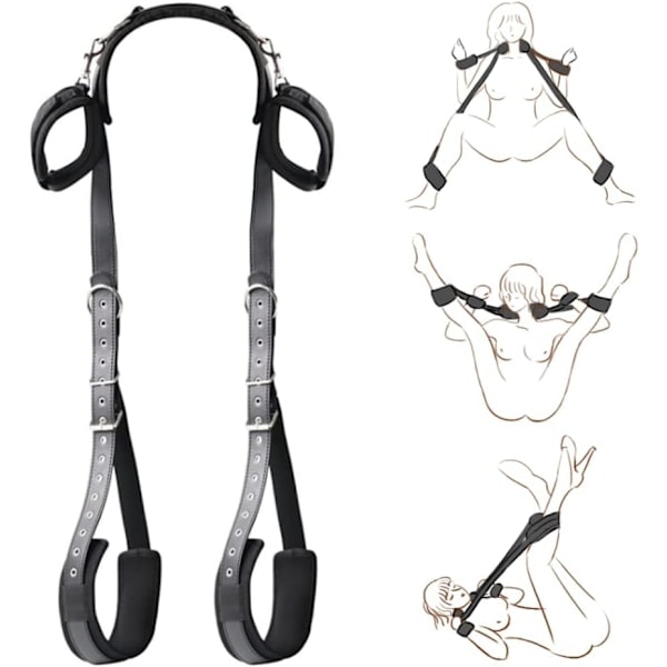 Perfekta BDSM sex bondage-restriksjoner, bondage sett med håndjern - Perfekt