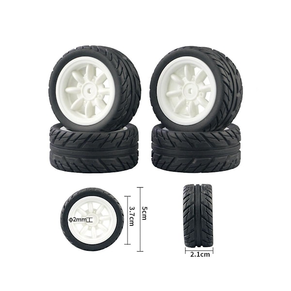XJ-4kpl Kumirengas Pyörän Rengas Sg1603 Sg1604 Sg1605 Ud1601 Ud1602 Ud1603 Ud1604 1/16 Rc Auton Päivitykseen