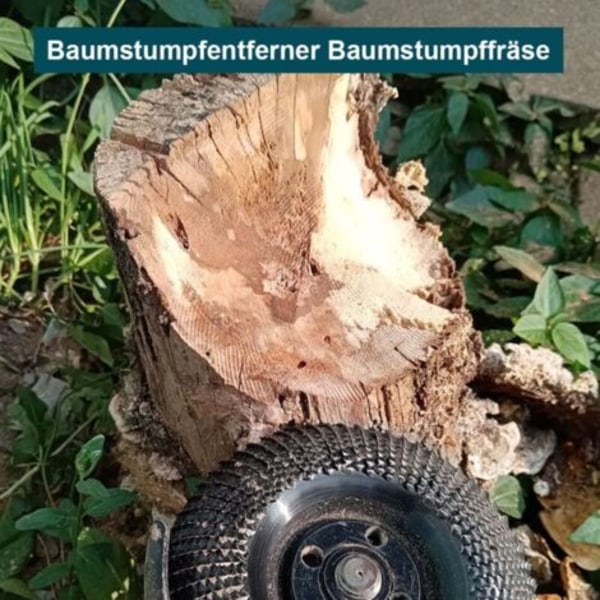 Slibeskiver til træ 125 mm, 3 skiver til formning, slibning og skæring. Slibeskive til vinkelsliber