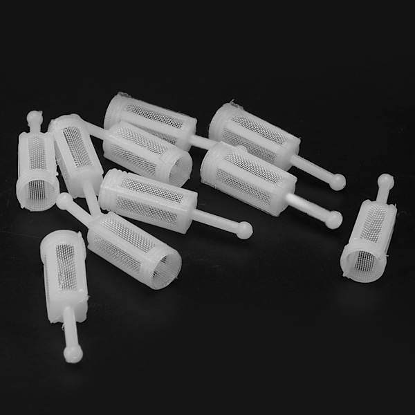 XJ-10 stk Spraypistolfilter Nylon Finmasket Billakpistolfilter Si til Farvesprøjte