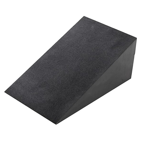 2 st Yogamattor, Justerbar Squat Ramp, Lutande Bräda för Styrketräning av Knäböj och Marklyft