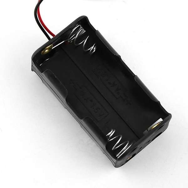XJ-4pakning 6v 4xAA Batteribeholder Etui Holder Pakke Boks Jst Plugg Mottaker Kompatibel Hsp Redcat 1/8 1/10 Rc Nitro Power Bil Lastebil