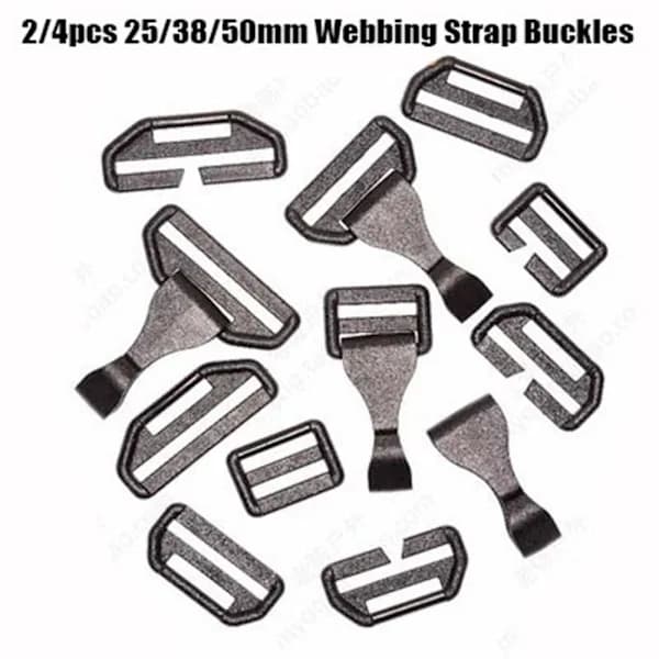 2/4 stk. Webbing Stropp Spenne Slider Feste 6 6 6[XJ]