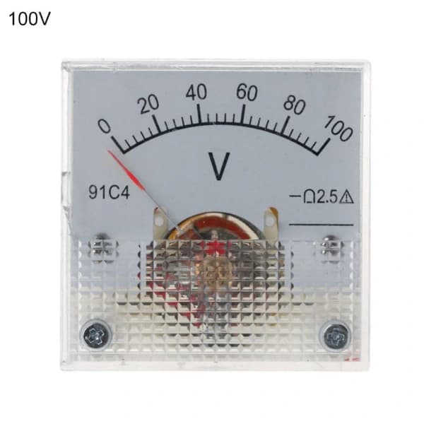DC Voltmeter Analog Panelmåler 0-5V 0-5V 0-5V[ca]