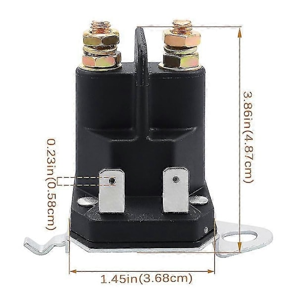 12V Käynnistysrele Solenoidi Trombetta 862-1241-211-12 Husqvarna 532192507 Stens 435-325 AYP Craftsman 192507 Ariens 21546294 {DB} 1 kpl
