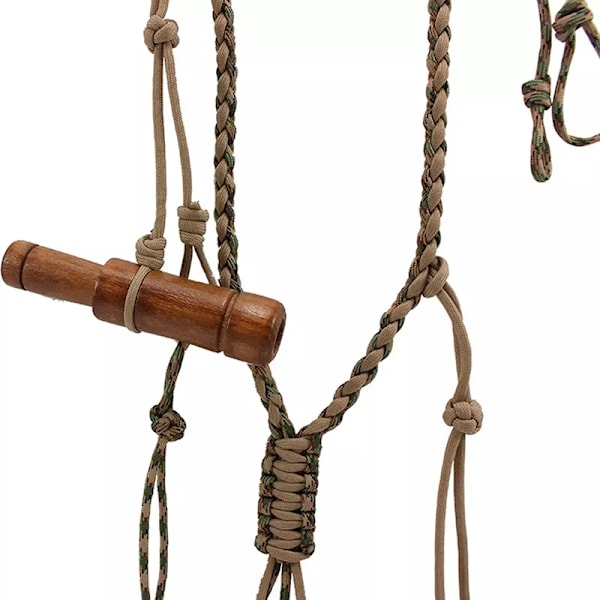 Jagtfløjte Lanyard Snor Udendørs Andekald Jagt Lokke Reb med 12 Justerbare Løkker