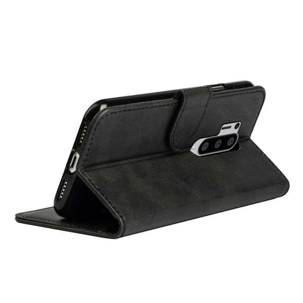 XJ-OnePlus 8 Pro Plånboksfodral Läder Fodral Svart