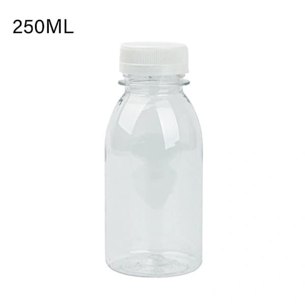 5 KPL Tyhjiä pulloja Säilytyspullo 250ML 250ML