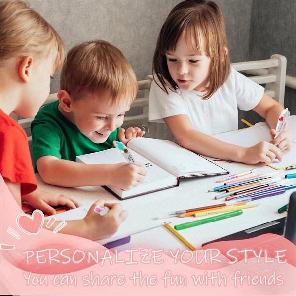 XJ-DIY-piirustuskynä koristeluun, Ally-taskuteippikynä, söpöjä eläimiä scrapbookingiin, päiväkirjaan, koristeluun